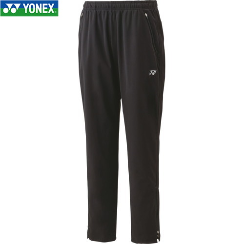 ■送料無料■【YONEX】ヨネックス 61054-007 ユニウォームアップパンツ[ブラック][ユニセックス/男女兼用/テニス/バドミントン/ロングパンツ/長ズボン/ボトムス/トレーニングパンツ/移動着]【RCP】