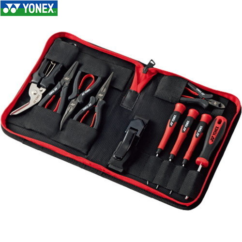 ■貨物輸送無料■【YONEX】ヨネックス AC620-001 ストリンガーズキット[赤いこと][書き割り/庭球/バドミントン/１番ウッド/プライヤー/物の具/ガット/撚り糸/検査と修理]【RCP】