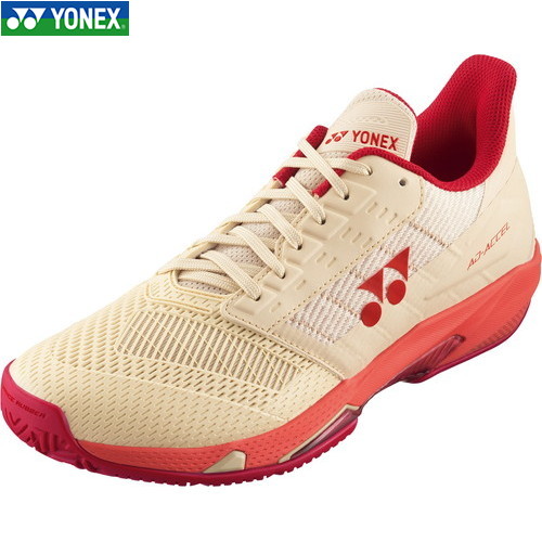 ■送料無料■【YONEX】ヨネックス SHTAALA-315 パワークッションアドアクセル ウィメンズAC[ベージュ/ピンク][レディース/テニス/靴/シューズ/くつ/テニスシューズ/トレーニング]【RCP】｜トランスポーツ