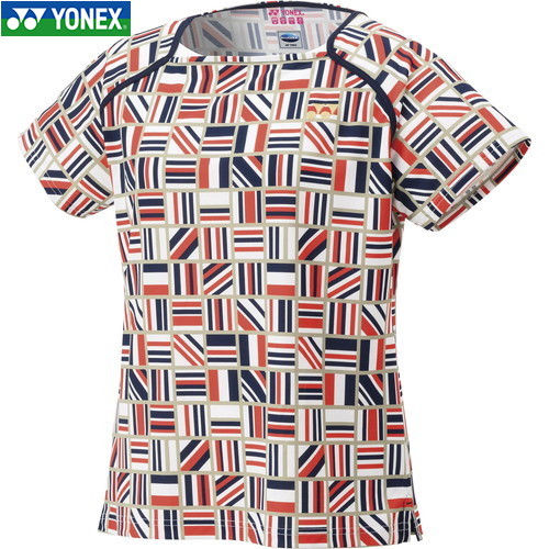 ■貨物輸送無料■【YONEX】ヨネックス 20896-475 ウィメンズゲームシャツ[コーラル赤いこと][レディース/バドミントン/庭球/半袖/半そで/プルオーバー/半袖プルオーバー/取り組みプルオーバー/取り組み]【RCP】