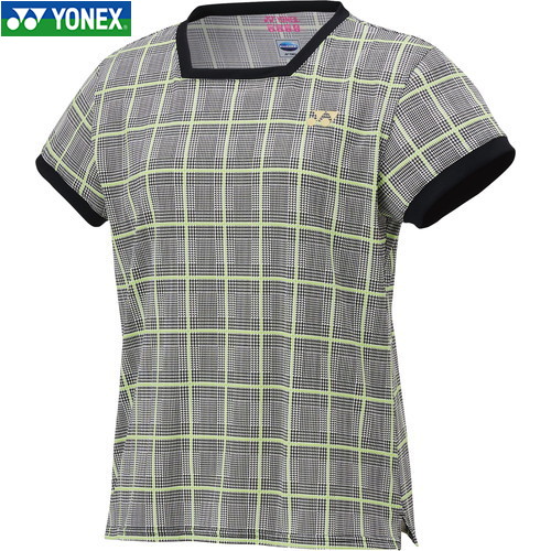 ■貨物輸送無料■【YONEX】ヨネックス 20900-007 ウィメンズゲームシャツ[黒いこと][レディース/バドミントン/庭球/半袖/半そで/プルオーバー/半袖プルオーバー/取り組みプルオーバー/取り組み]【RCP】