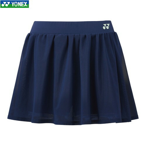 ■貨物輸送無料■【YONEX】ヨネックス 26147-554 ウィメンズスカート(下穿きスパッツ付)[ダークネイビー][レディース/庭球/ソフトテニス/バドミントン/スコート/ボトムス/庭球御召しもの/下穿きスパッツ]【RCP】