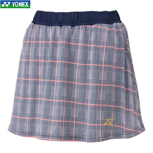 ■貨物輸送無料■【YONEX】ヨネックス 26175-554 ウィメンズスカート[ダークネイビー][レディース/庭球/ソフトテニス/バドミントン/スコート/ボトムス/庭球御召しもの]【RCP】