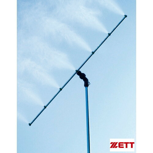 ■貨物輸送無料■【ZETT】ゼット体育手道具 ZHS330 クールシャワースタンドビッグ[マルチ運動競技/シャワー照明ランプ/ビッグ印字機/霞/授業時間/地びた/園庭/アウトドア]【RCP】