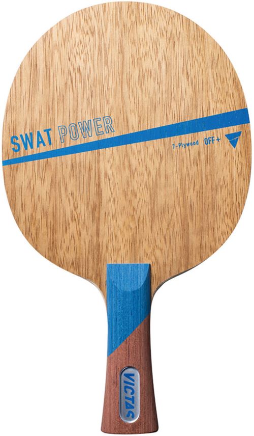 ★在庫あり即納★ ■送料無料■ 【VICTAS】ヴィクタス 310014 SWAT POWER FL(フレア) (スワット パワー) シリーズの中でも最大の破壊力を。SWATの特徴を継承、反発力を最大限に高めた超攻撃型ラケット。 【卓球用品】シェークラケット/卓球ラケット【RCP】