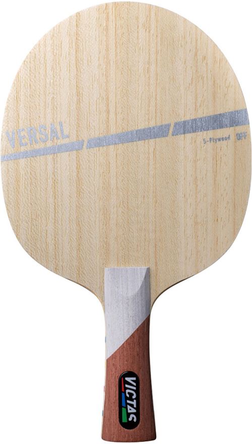 ★在庫あり即納★ ■送料無料■ 【VICTAS】ヴィクタス 310084 バーサル FL(フレア) (VERSAL FL) 6mm厚の超軽量バルサ材使用、厚い板厚ながらも軽量化実現。グリップに内蔵されたスポンジが心地良い打球感 【卓球用品】シェークラケット/卓球ラケット【RCP】
