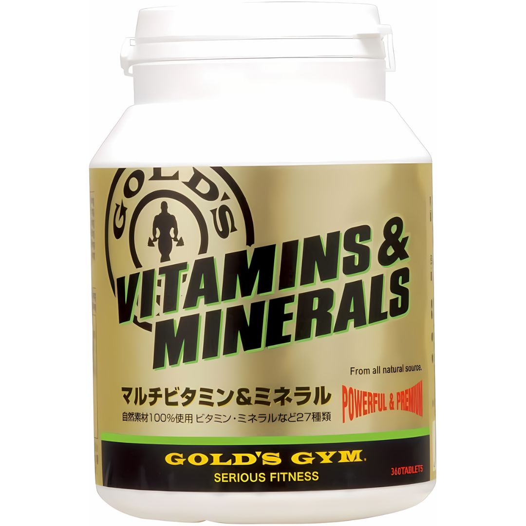 ゴールド体育館 加えること GOLD\u0027S GYM マルチヴィタミン\u0026鉱物 360粒
