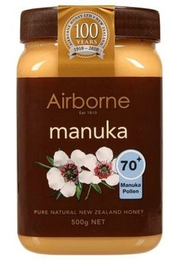 楽天市場 マヌカはちみつ マヌカハニー 500g エアボーン ニュージーランド産 マヌカポーレン含有量70プラス Traum 楽天市場店