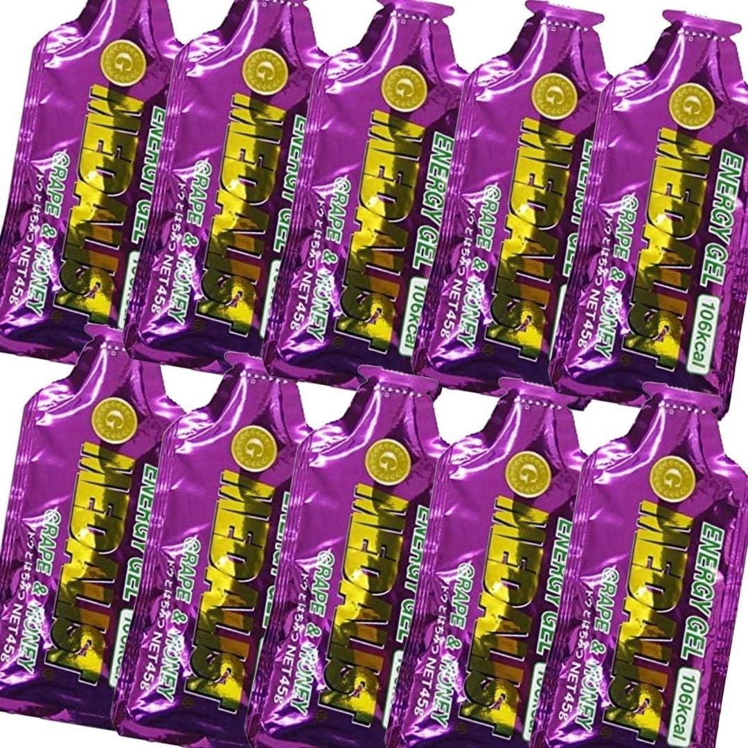 【楽天市場】【ポイント10倍★ お買い物マラソン限定 】MEDALIST(メダリスト) エナジージェル ブドウとはちみつ 10個セット
