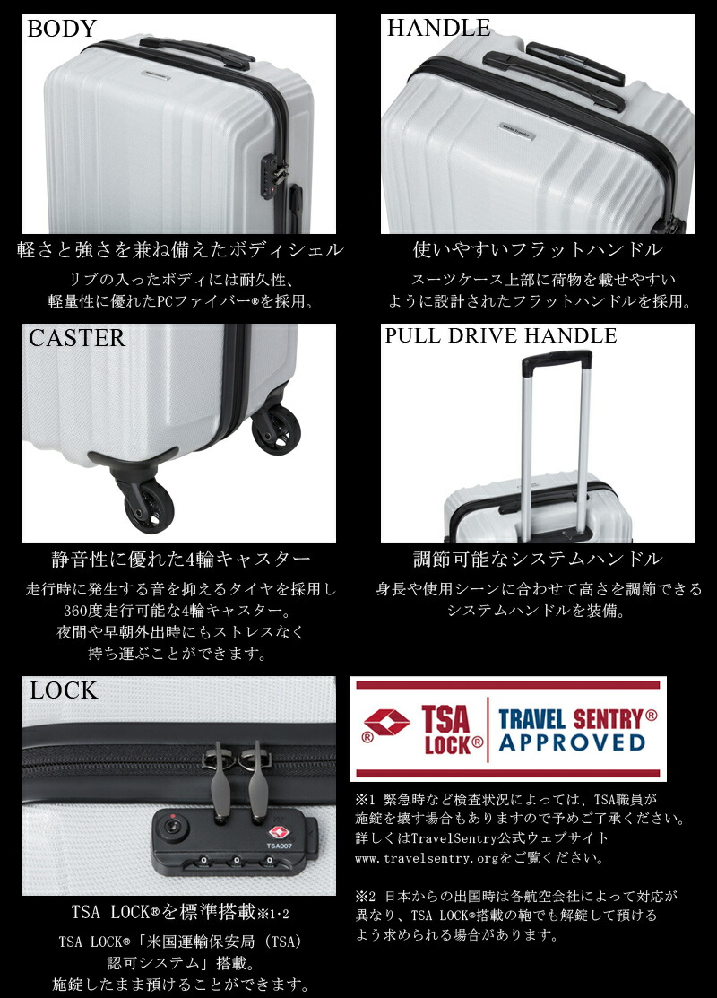 今季ブランド 新採用素材 Pcファイバー を使用したワールドトラベラー最軽量ハードケース Sale 3 4泊の旅に 送料無料 エース Ace World Traveler ワールドトラベラー ババロ ジッパーキャリー スーツケース 54l かわいい おしゃれ キャリー