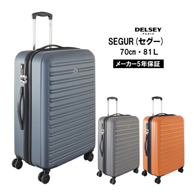 デルセー スーツケース SECURITIME ZIP SILVER :20231121115334-02330