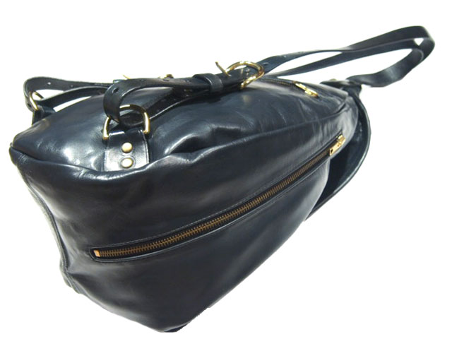 楽天市場 Mark Honore マーク オノレ Kangaroo Leather Swaggy Bag スワギーバッグ Navy Travels トラベルズ