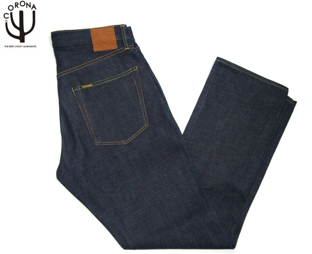 【正規取扱店】CORONA（コロナ）/#CP002-18-01 13.5oz 5 POCKET SELVEDGE DENIM（５ポケットセルビッチデニム）/indigo