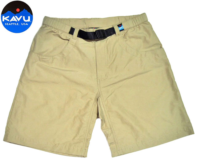 【国内定め事品】【定め事取りまわし店】KAVU（カブー）60/40 CHILLIWACK SHORTS（60/40チリワックショーツ）/light beige