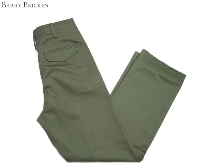 楽天市場 Barry Bricken バリーブリッケン Military Chino Pants ミリタリー チノパンツ Olive Travels トラベルズ