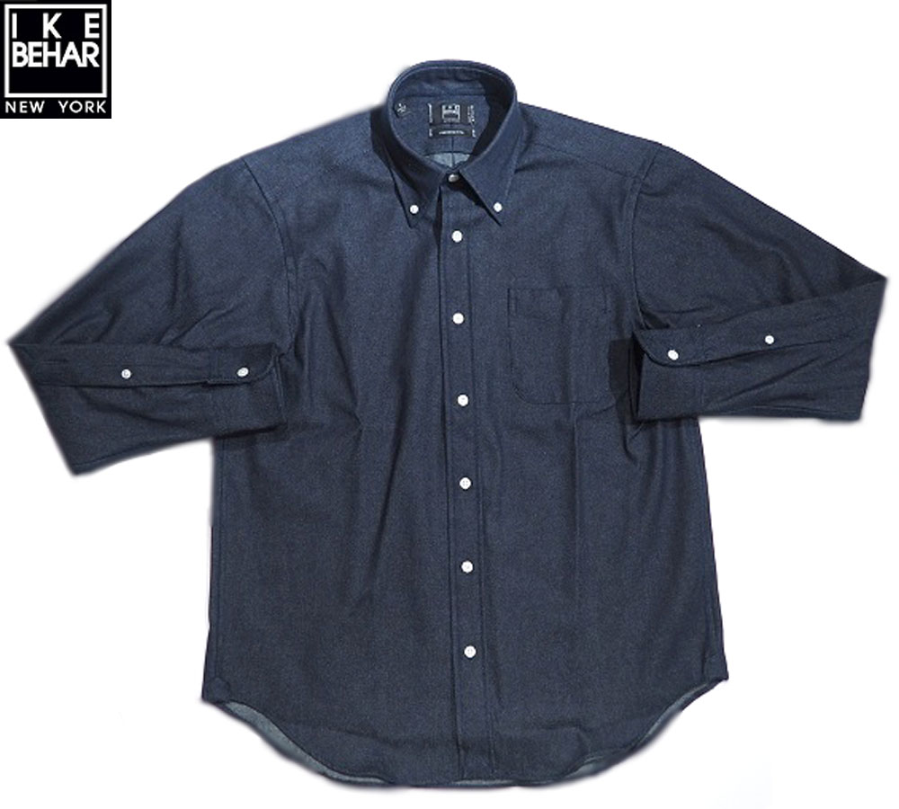 楽天市場】IKE BEHAR （アイクベーハー）/＃MF1501LB FREED0M FIT L/S B.D OXFORD SHIRTS/blue :  travels （トラベルズ）