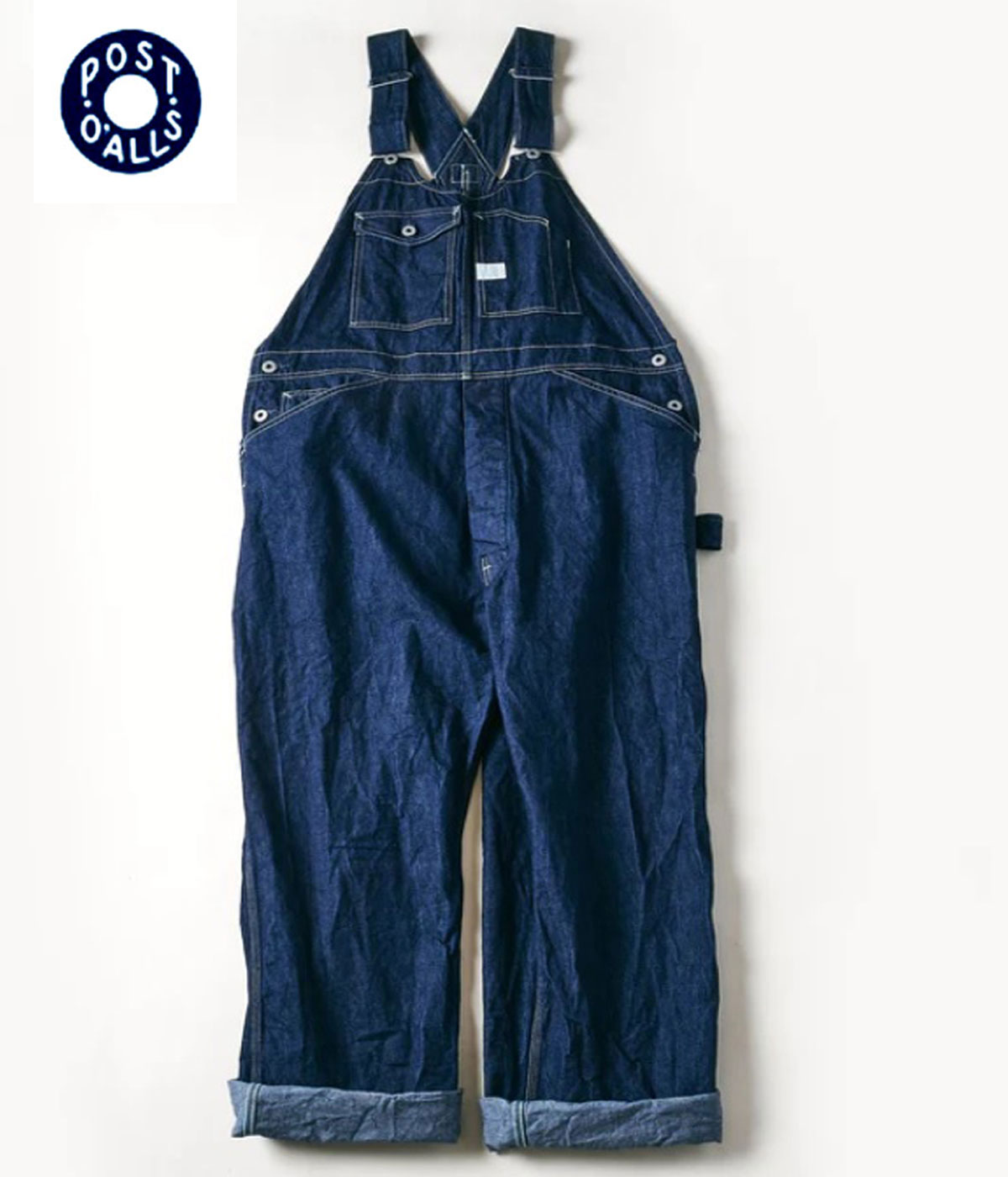 楽天市場】【正規取扱店】POST OVERALLS(ポストオーバーオールズ