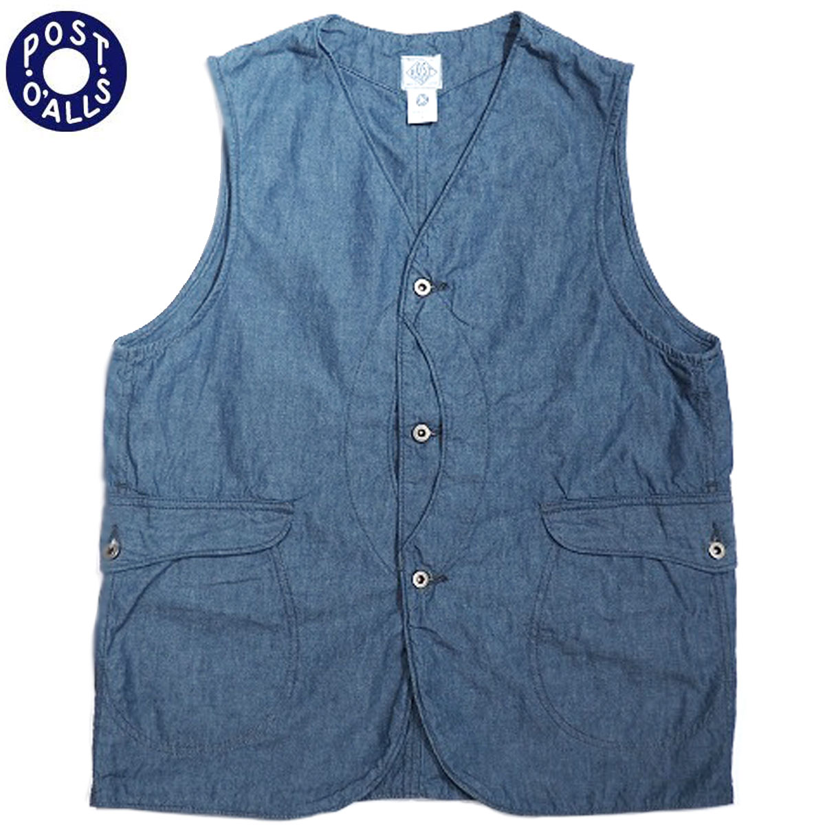 楽天市場】【正規取扱店】POST OVERALLS(ポストオーバーオールズ