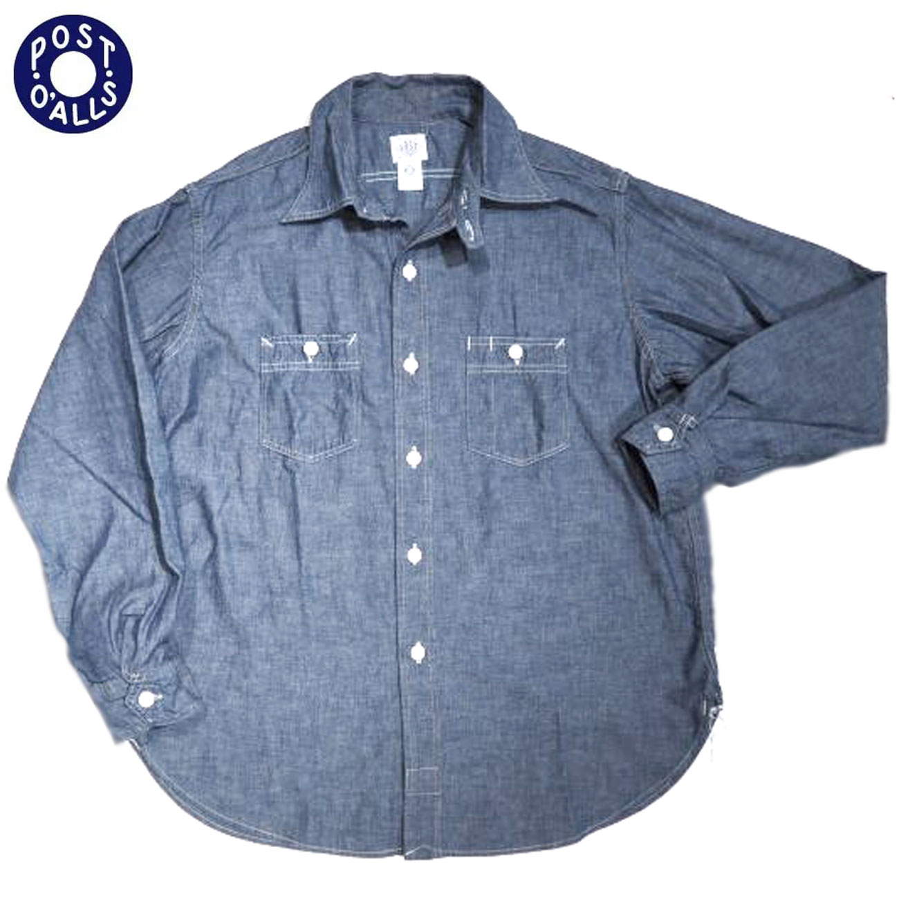 ポストオーバーオールズ　プルオーバーシャツ　半袖シャツ XL 楽天市場】ポストオーバーオールズ 半袖の通販
