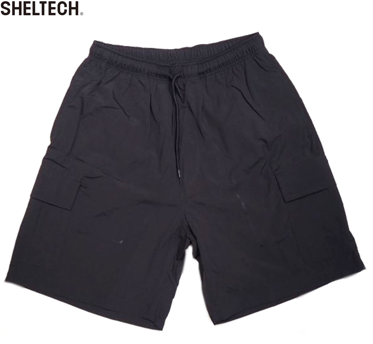 【定まり取りまわし店】SHELTECH （外殻テック）/CARGO SHORTS（カーゴショーツ）/black