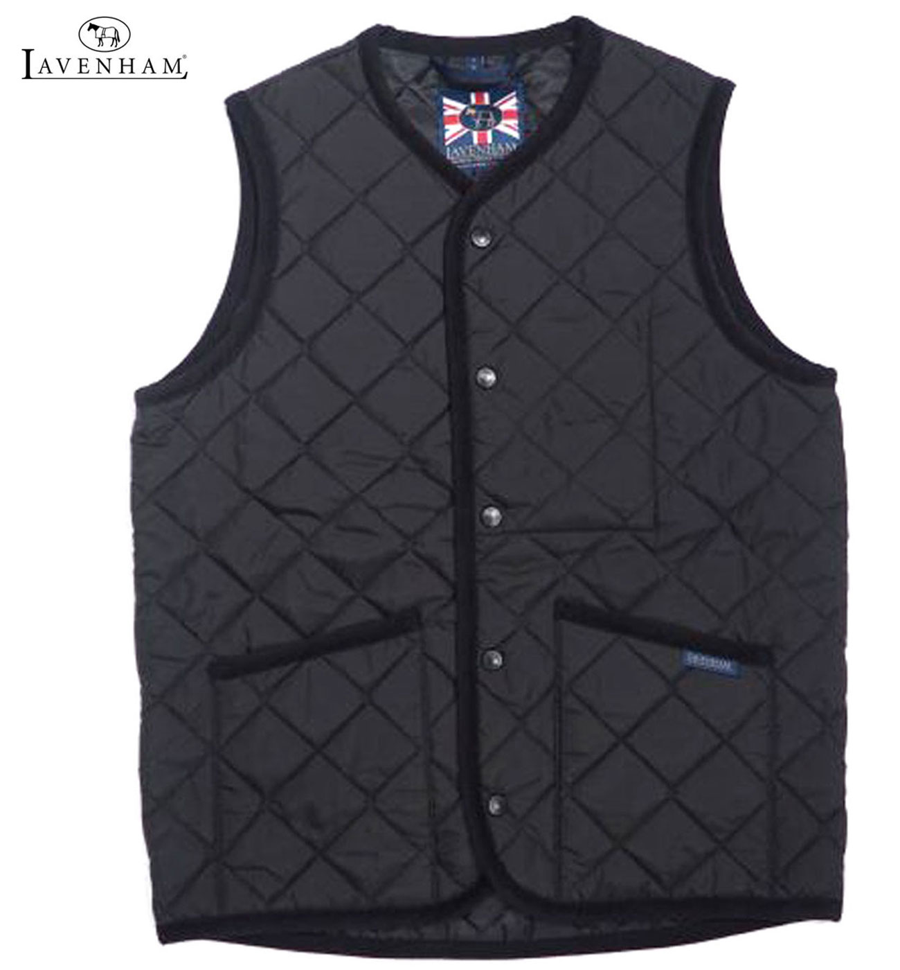 楽天市場】[送料無料]LAVENHAM : BIG QUILT ZIPPED CRAYDON MENS