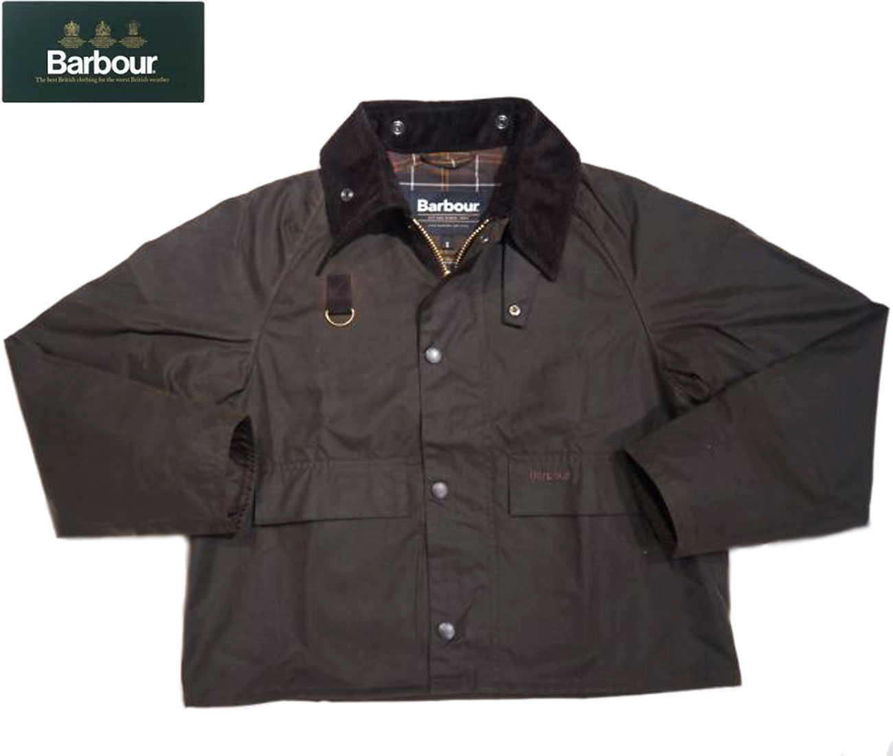 楽天市場】正規販売店【Barbour】 バーブァー/バブアーSPY Jacket SL