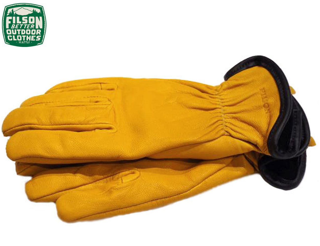 楽天市場】FILSON / Original Lined Goatskin Gloves BLACK Made