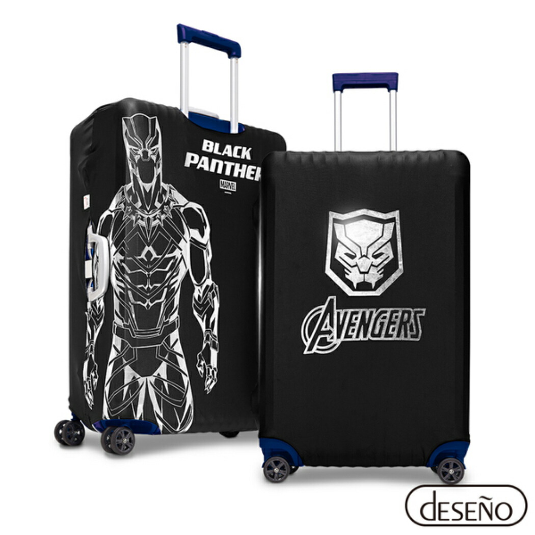 black panther suitcase