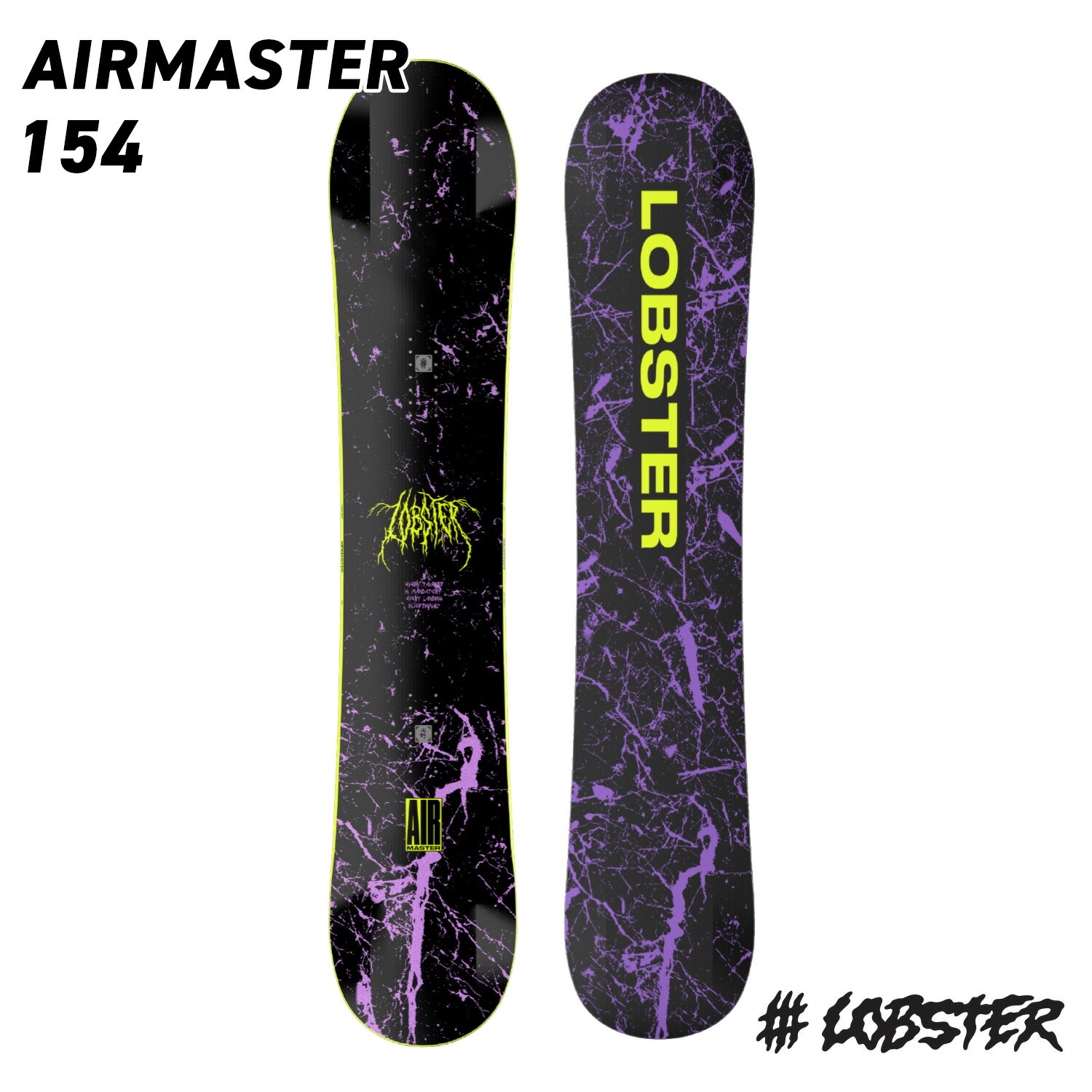 23-24 AIRMASTER 154 / エアマスター154 LOBSTER SNOWBOARDS / ロブスター スノーボード画像