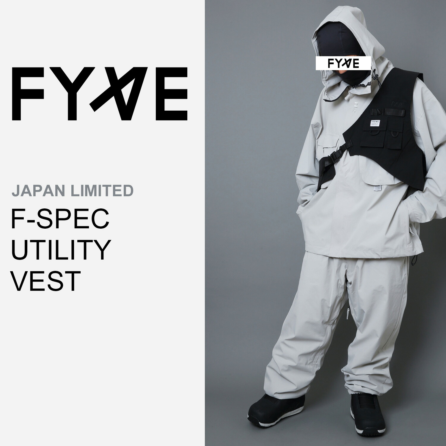 楽天市場】FYVE スノーボードウェア F-SPEC TACTICAL VEST(BLACK