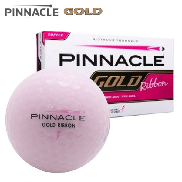 楽天市場 新品未使用 ピナクル ゴールド ピンクリボン オーバーランボール ピンク １２球１ダース 箱なしアウトレット Gold Pinnacle Trend House
