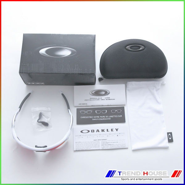 オークリー 黒眼鏡 プリズム 進路 マイクロ波レーダージョン ロック 通り手形 アジアン Oo96 27 Polished White Prizm Road Prizm Road Radarlock Path Asia Fit Oakley Cannes Encheres Com