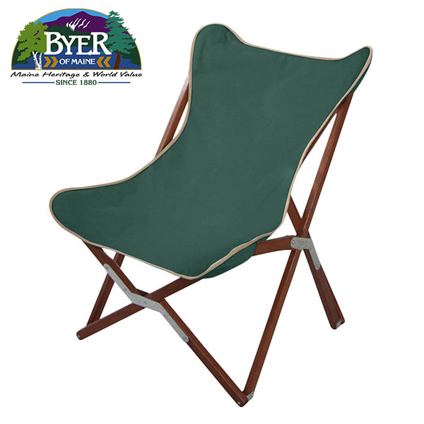 BYER OF MAINE バタフライチェア ナチュラル 新品未開封 Byer of Maine アウトドアチェア 折りたたみ BYER バイヤー