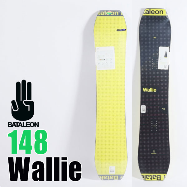 ソールカラー指定可 23-24モデル バタレオン ウォーリー 148 Wallie ジブ・パーク・フリースタイル・サーフライド