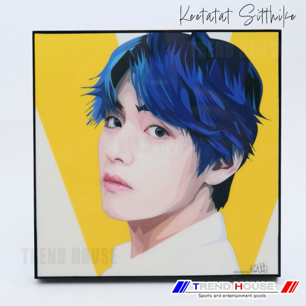 【クロ・新品 No 615】 ポップアートパネル BTS RM 防弾少年団 RM - BTS - / アールエム -防弾少年団- [ポップアートパネル