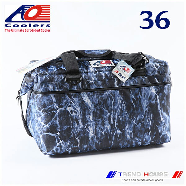 AO冷房装置36 AO Coolers 36PACK MOSSY OAK BLUEFIN / AOクーラーズ モッシーオーク 青色フィン 36風呂敷き包み AO COOLERS/AOELBF36