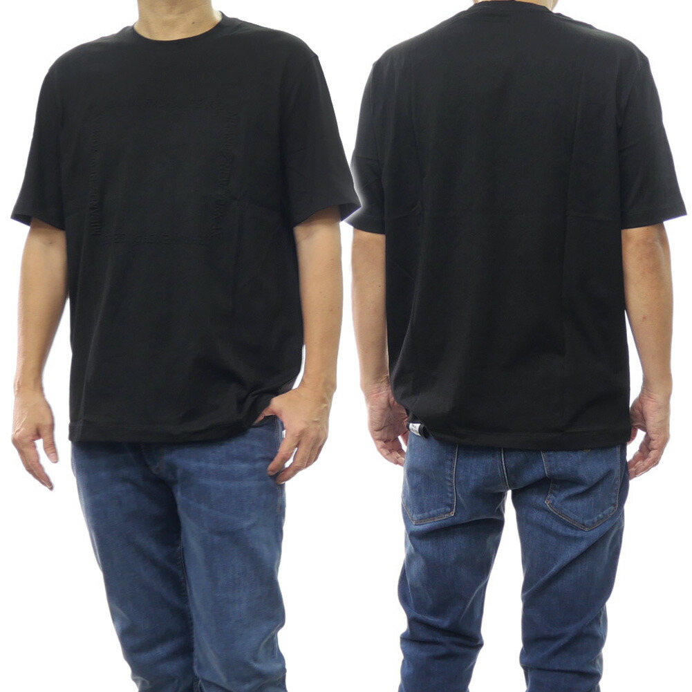 A/X Armani Exchange★8NZTCJ 半袖Tシャツ ブラック 半袖 メンズ 楽天市場】アルマーニ エクスチェンジ（長さ（袖）半袖）（T