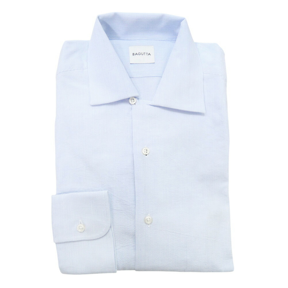 【新品定価3.5万】Bagutta　バグッタ 長袖シャツ/40/ブルー 楽天市場】BAGUTTA バグッタ シャツ WALTER ウォルター EBLJ