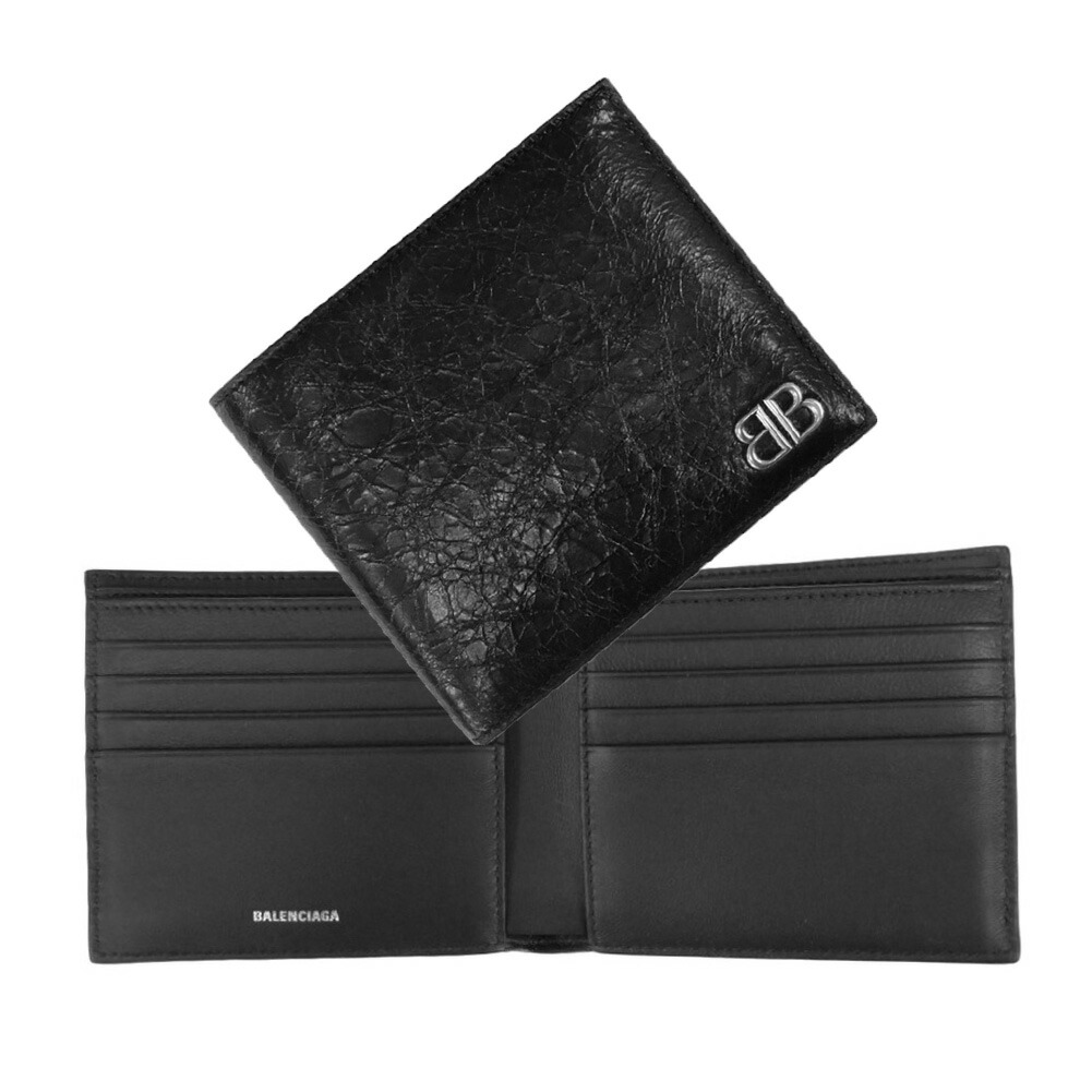 楽天市場】BALENCIAGA バレンシアガ 二つ折り財布 EMBOSSED