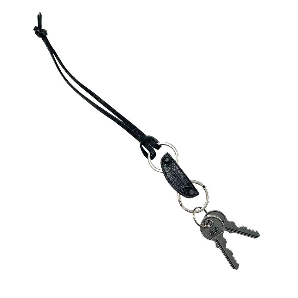 BALENCIAGA バレンシアガ キーリング/キーホルダー 853747 2ABFY / KEYRING LE CITY KEYS メンズ ブラック 2026春夏新作 27,675円