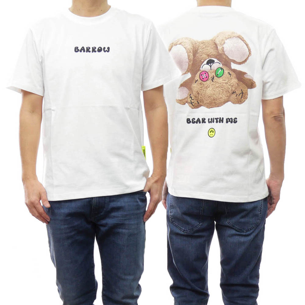 楽天市場】BARROW バロウ クルーネック Tシャツ 034083 メンズ