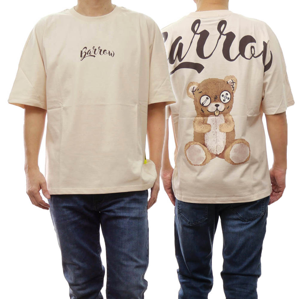 楽天市場】BARROW バロウ クルーネック Tシャツ S4BWUATH040 メンズ