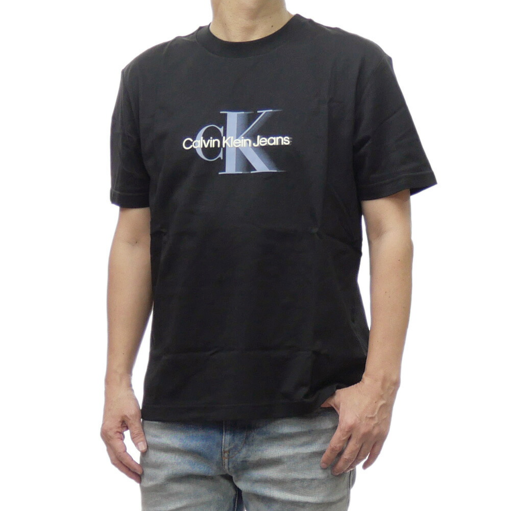 【 】カジュアルスタイル/CKロゴTシャツ Tシャツ - CKロゴショートスリーブジャージーTシャツ | カルバン