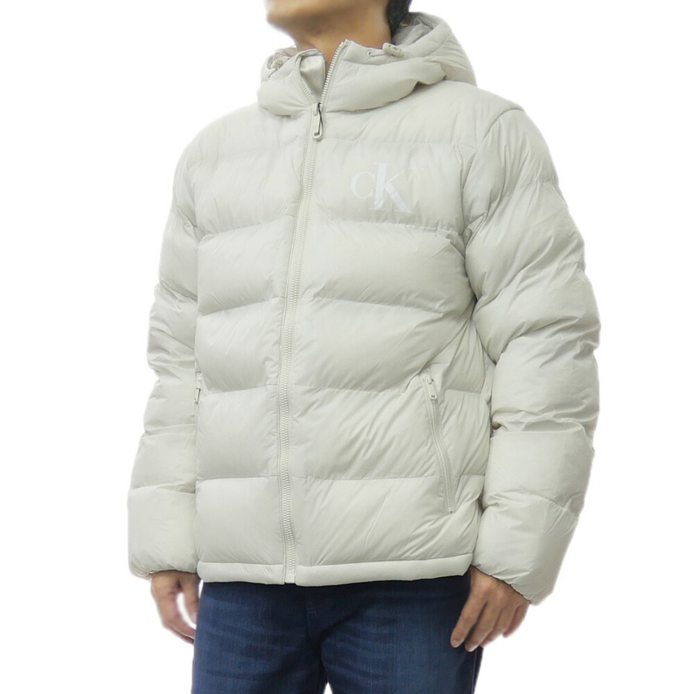 CALVIN KLEIN JEANS カルバンクラインジーンズ 中綿ブルゾン 4RD528G メンズ オフホワイト 14,652円