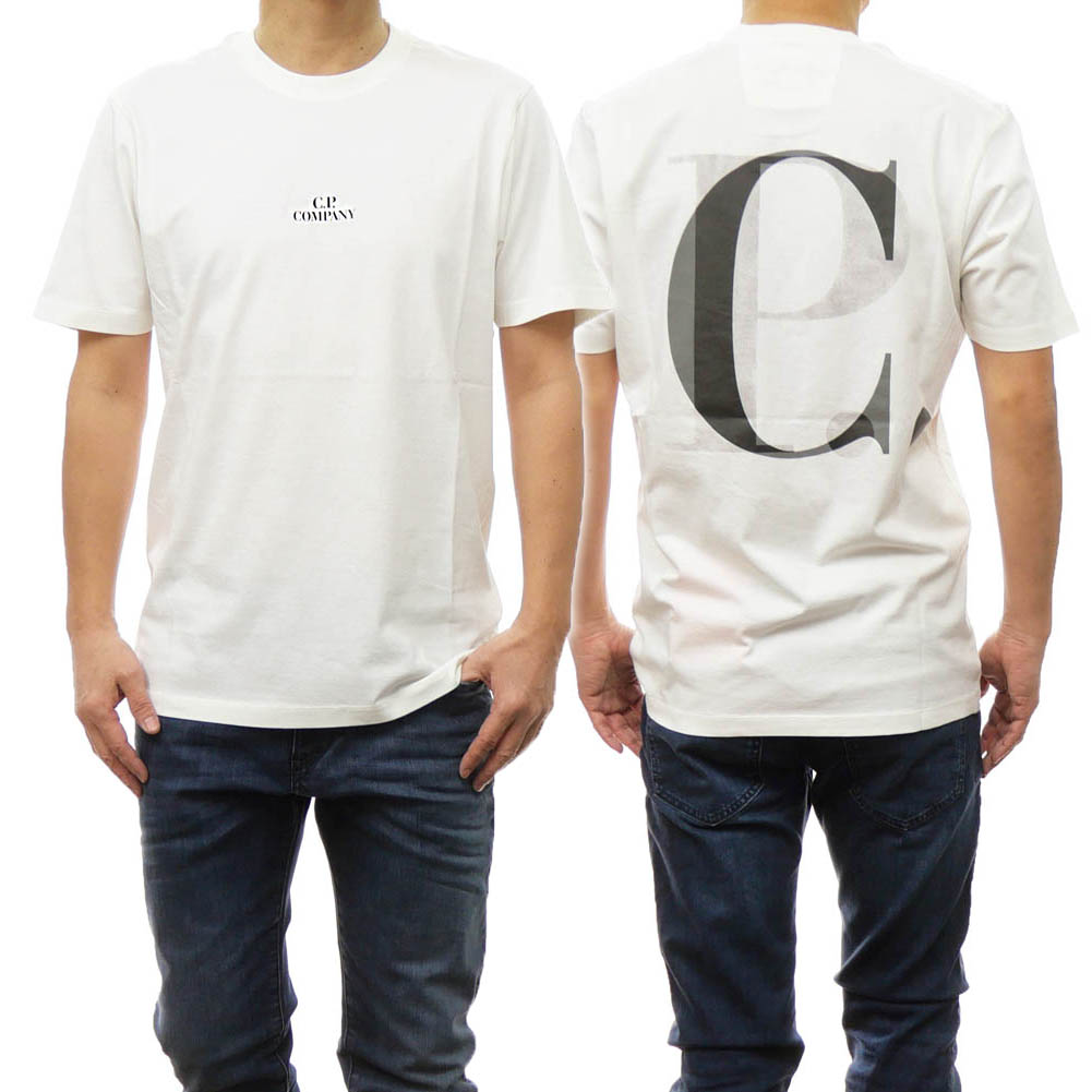 【関税込み】C.P. Company ネイビー ロゴパッチ Tシャツ C.P. Company(シーピーカンパニー) Tシャツ・カットソー(メンズ