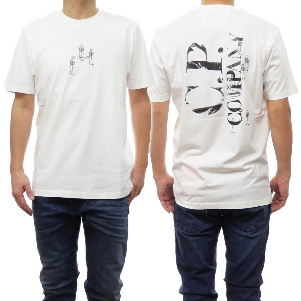 【送料 関税込】C.P. Company ロゴ コットンジャージー Tシャツ C.P. COMPANY C.P.COMPANY シーピーカンパニー Tシャツ