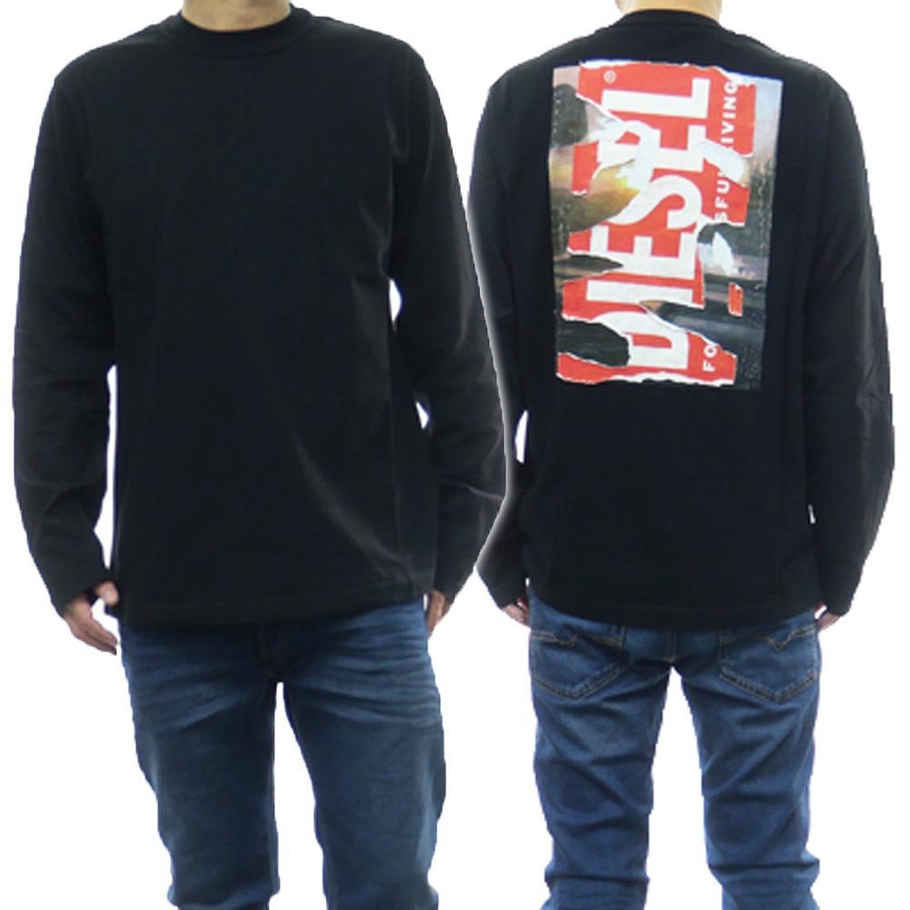 DIESEL ロンT (新品未使用) 楽天市場】DIESEL ディーゼル ヴィンテージロゴ ロングTシャツ