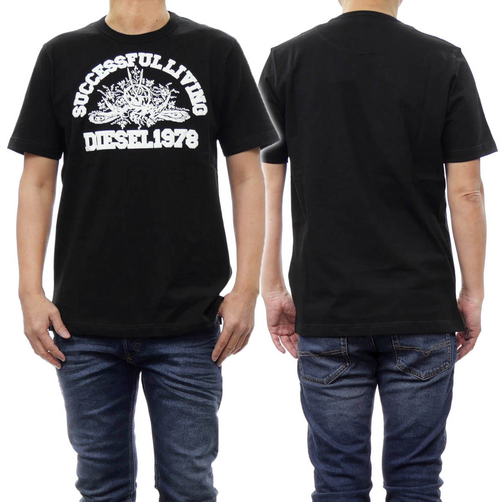 楽天市場】DIESEL ディーゼル Tシャツ A10642 0AAXJ メンズ