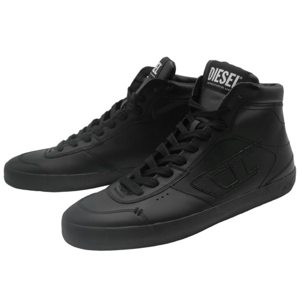DIESEL 黒 ハイカットスニーカー ディーゼル DIESEL ハイカットスニーカー （ブラック