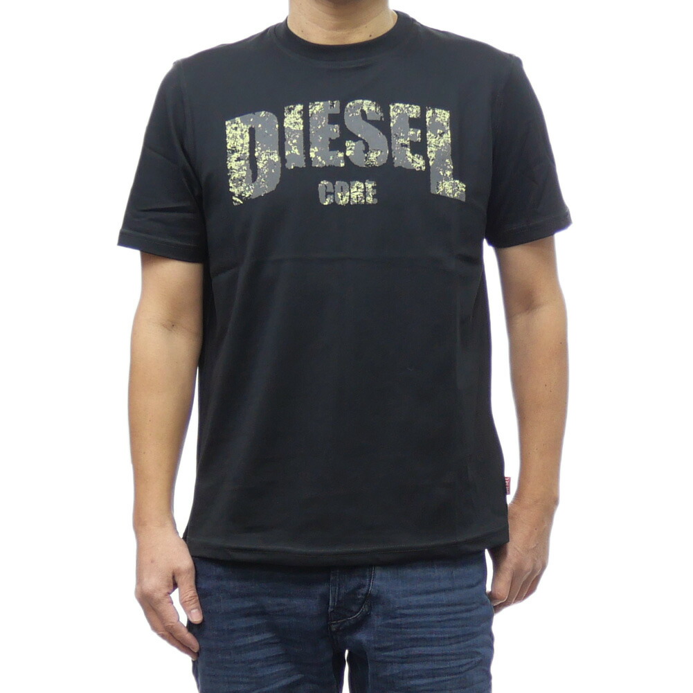 DIESEL ディーゼル メンズクルーネックTシャツ A08629 0DMAA / T